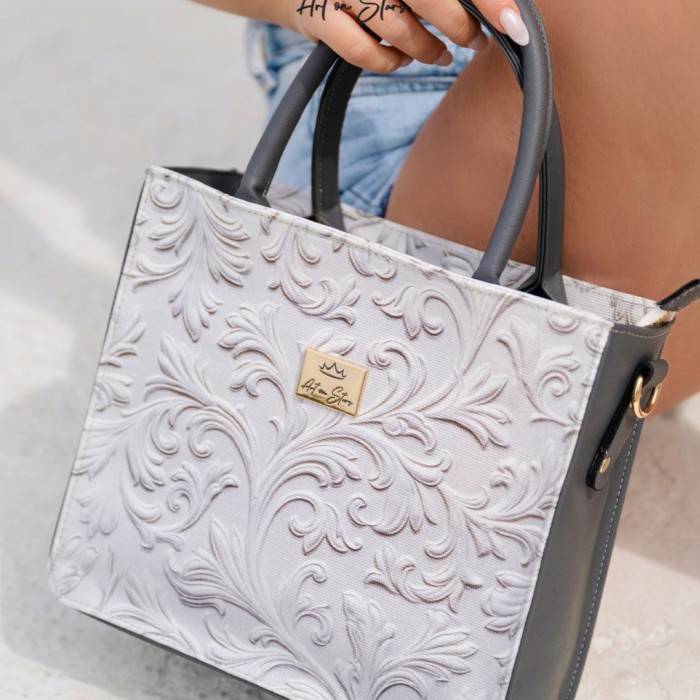 Τσάντα Χειρός Mini Tote Art On Stars Angel 486
