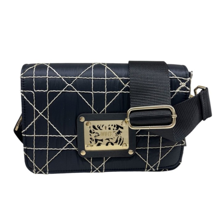 Τσάντα Ώμου / Χιαστί Dolce 258056-1/2/T16 Μαύρο