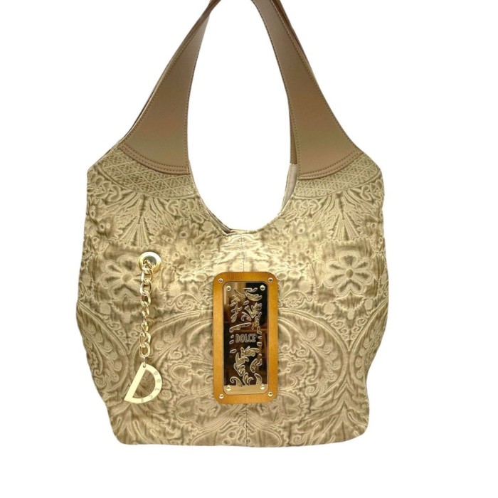 Τσάντα Ώμου Dolce 258011-3D/T10 Μπεζ