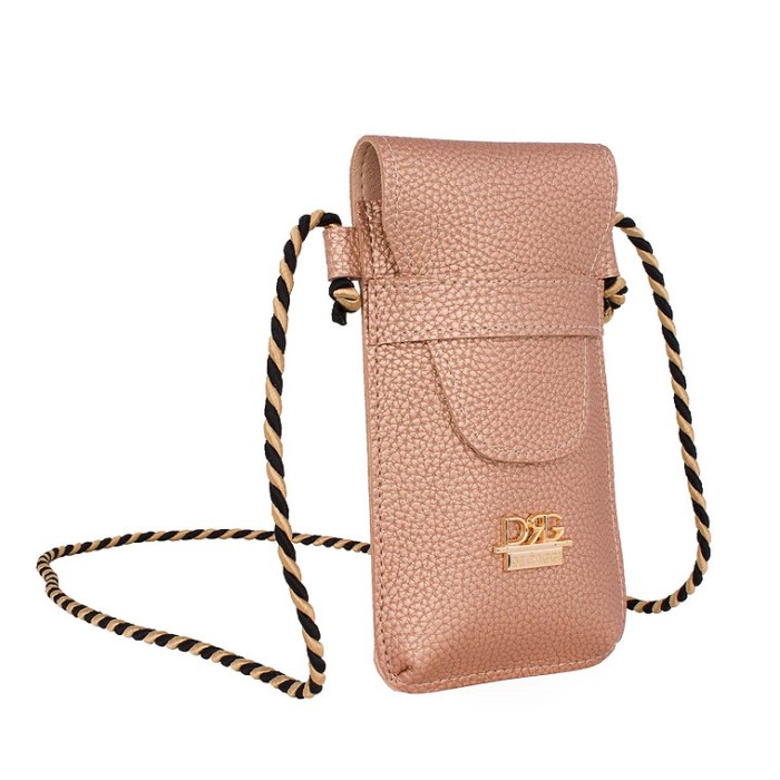 Τσαντάκι Λαιμού De Raggi Polly Pocket 25106-2111-RG Rose Gold