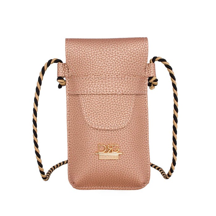 Τσαντάκι Λαιμού De Raggi Polly Pocket 25106-2111-RG Rose Gold