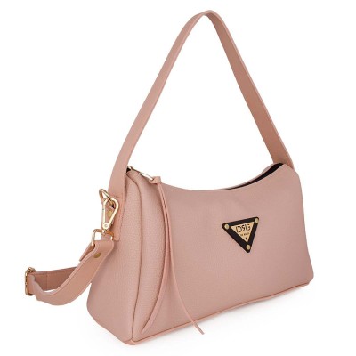 Τσάντα  Ώμου / Χιαστί De Raggi Margaret Series 25132-1211-NU Nude