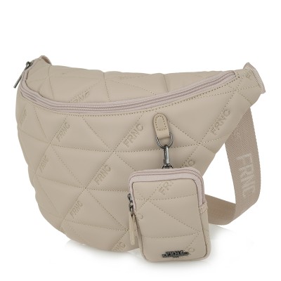 Τσάντα Μέσης FRNC 4122 Μπεζ