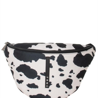 Τσάντα Μέσης FRNC 5201 Εκρού / Μαύρο