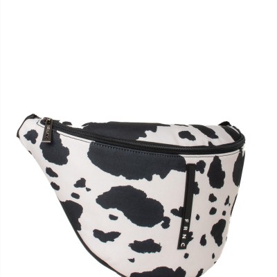 Τσάντα Μέσης FRNC 5201 Εκρού / Μαύρο