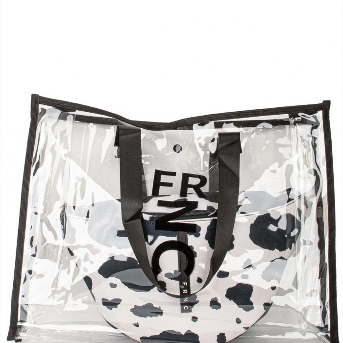 Τσάντα Μέσης FRNC 5201 Εκρού / Μαύρο