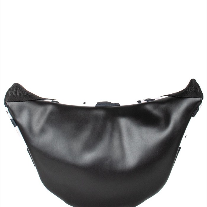 Τσάντα Μέσης FRNC 5201 Εκρού / Μαύρο