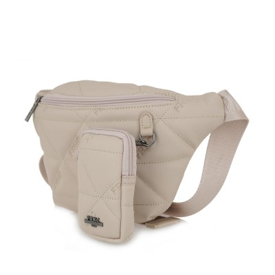 Τσάντα Μέσης FRNC 4121 Μπεζ