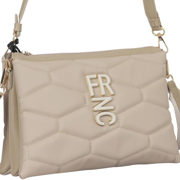 Τσάντα Ώμου FRNC 4973 Μπεζ