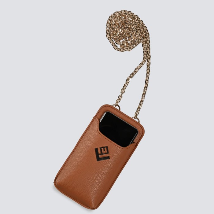 Τσαντάκι Λαιμού Lovely Celly Asti 17CE-D-10 Camel