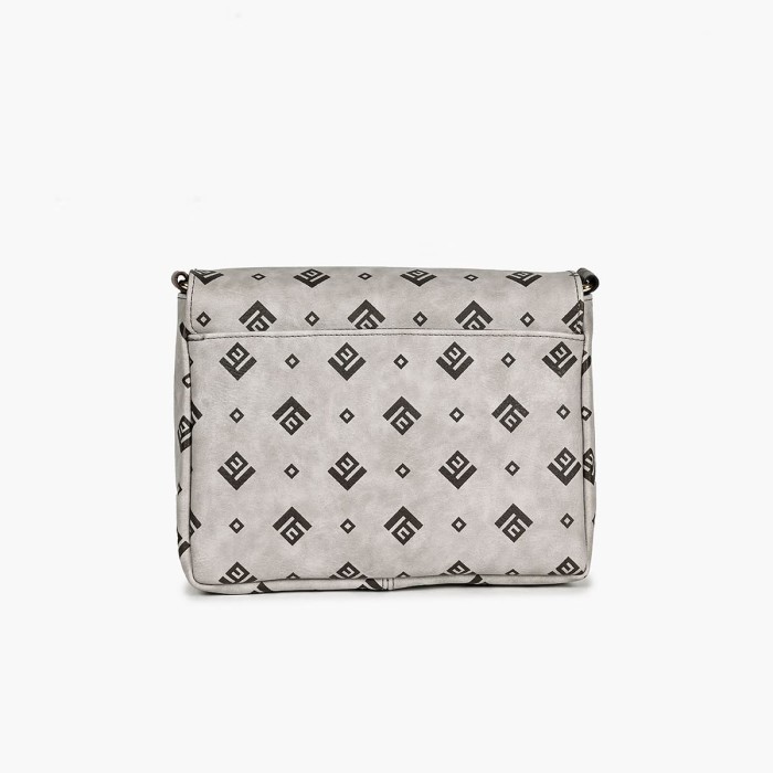 Τσάντα Ώμου / Χιαστί Lovely Irma Small Signature Bag 16IR-SSI-03 Γκρι