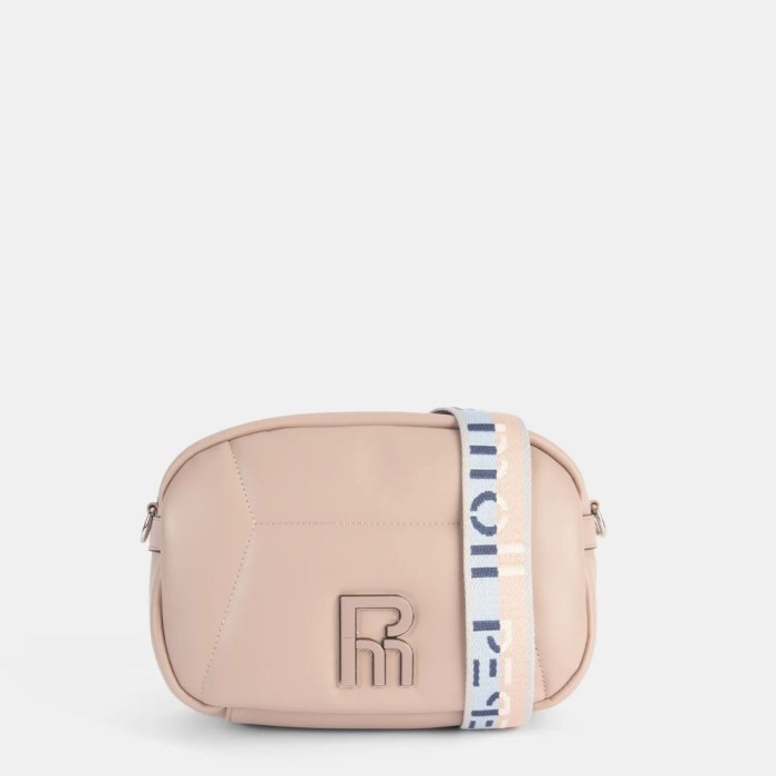 Τσάντα Χιαστί Pepe Moll 251392 Napa Puff Nude