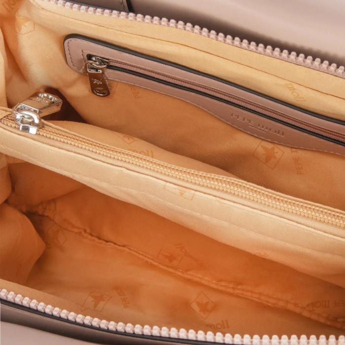 Τσάντα Χειρός Pepe Moll 251390 Napa Puff Nude